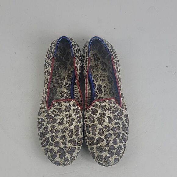 Rothy's Animal Print Leopard Slip-on Women's Loafers. - Picture 8 of 13